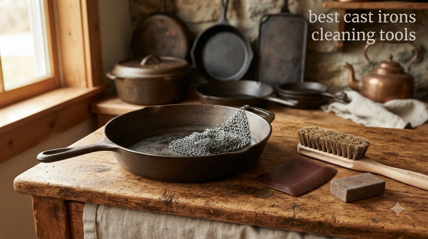 best cast irons cleaning tools