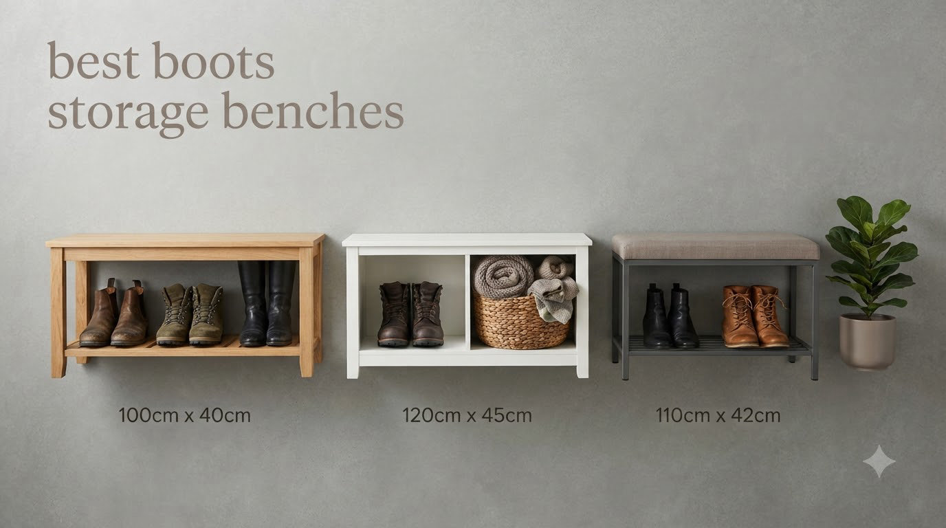 best boots storage benches