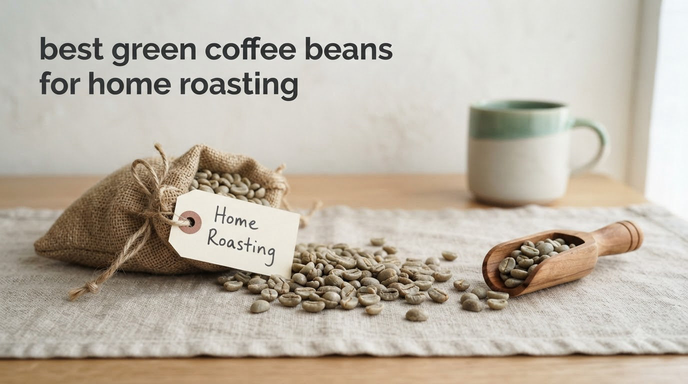 best green coffee beans for home roasting
