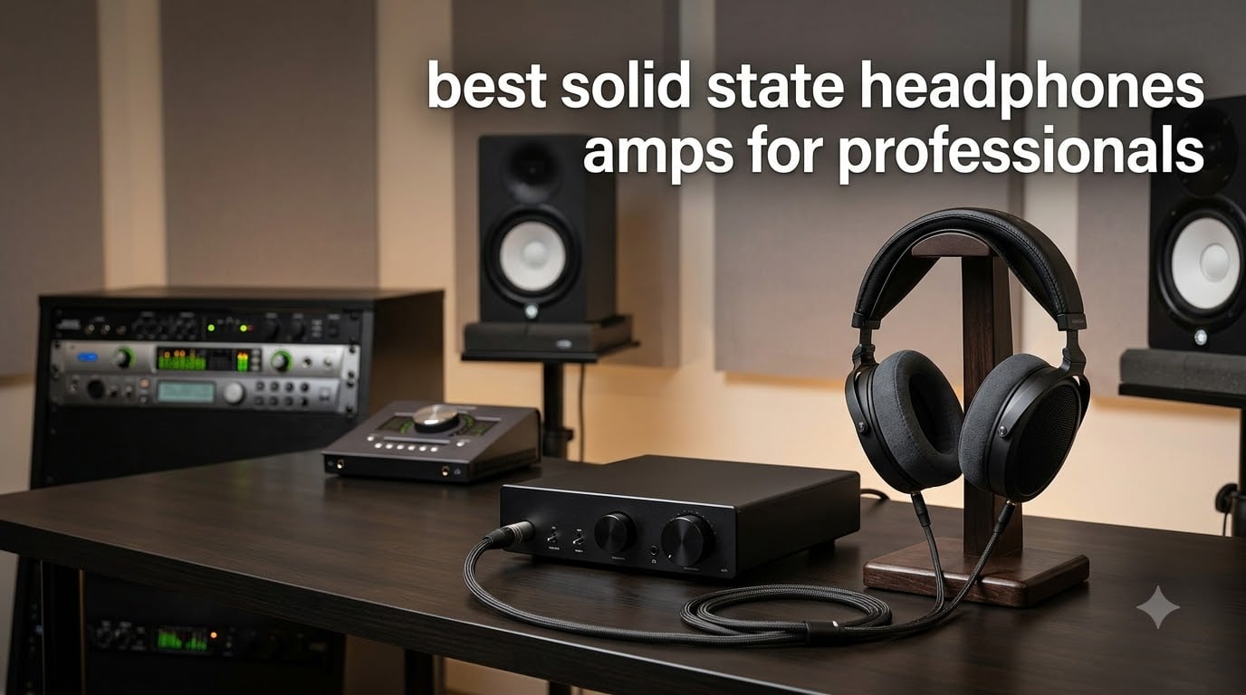 best solid state headphones amps for professionals