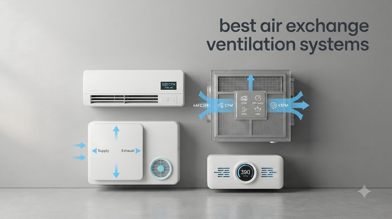 best air exchange ventilation systems