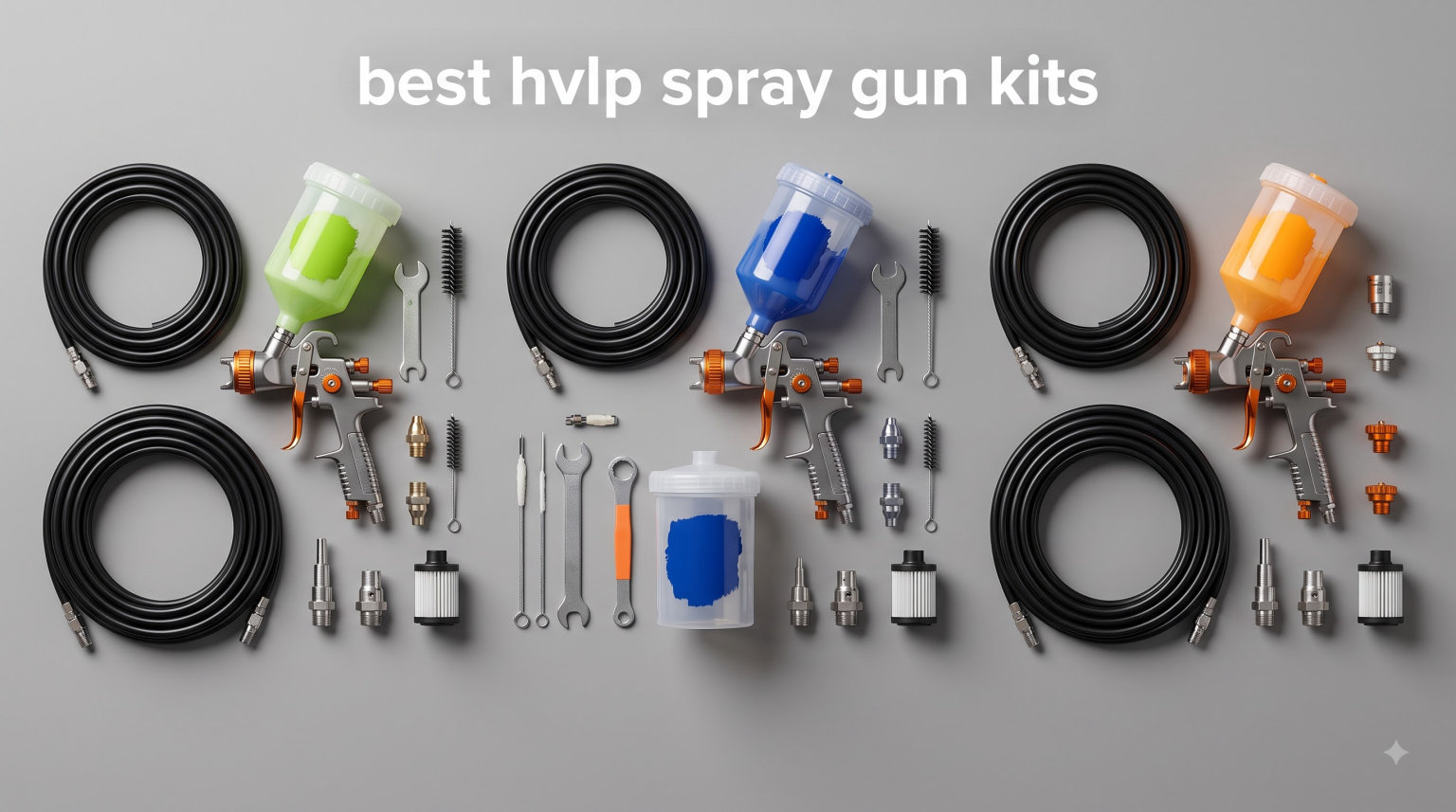 best hvlp spray gun kits