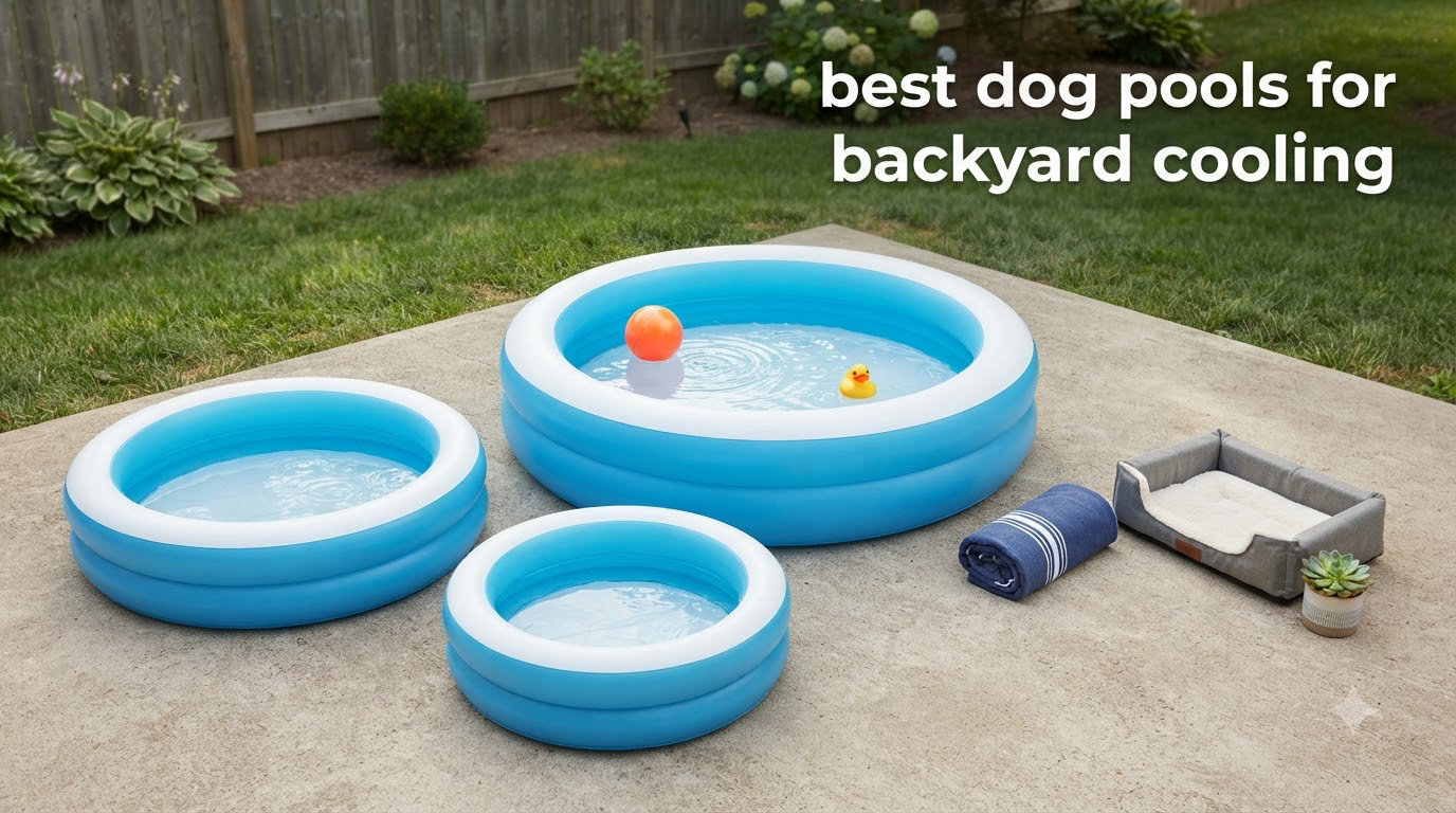 best dog pools for backyard cooling