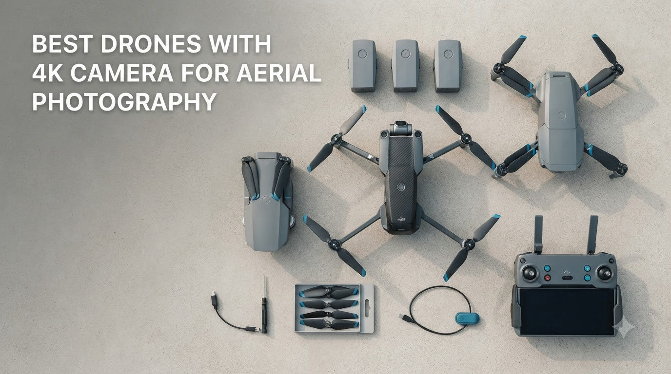 best drones with 4k camera for aerial photography