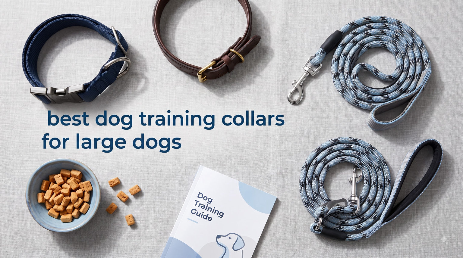 best dog training collars for large dogs