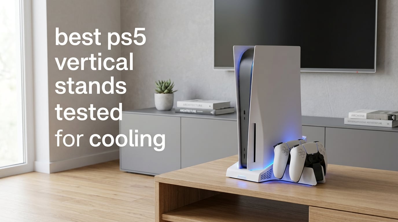 best ps5 vertical stands tested for cooling