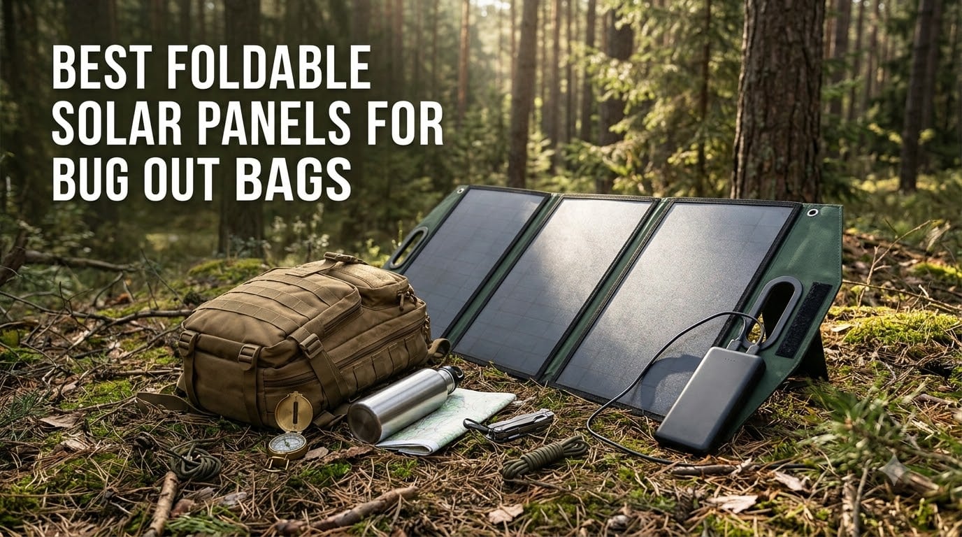 best foldable solar panels for bug out bags