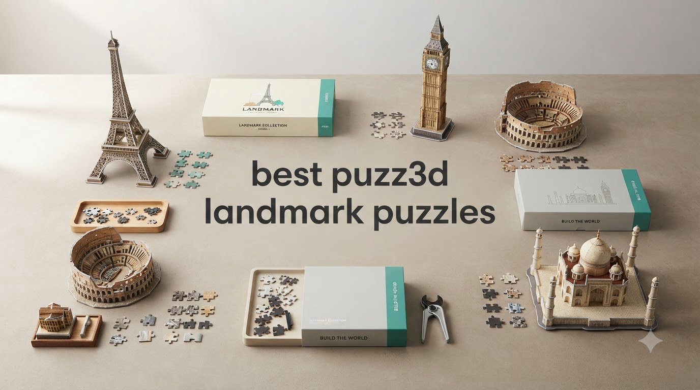 best puzz3d landmark puzzles