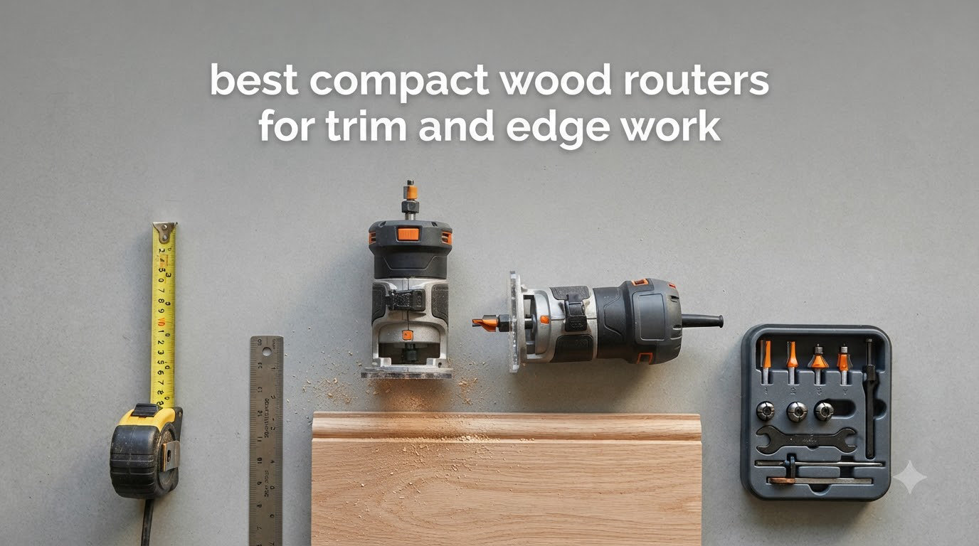 best compact wood routers for trim and edge work