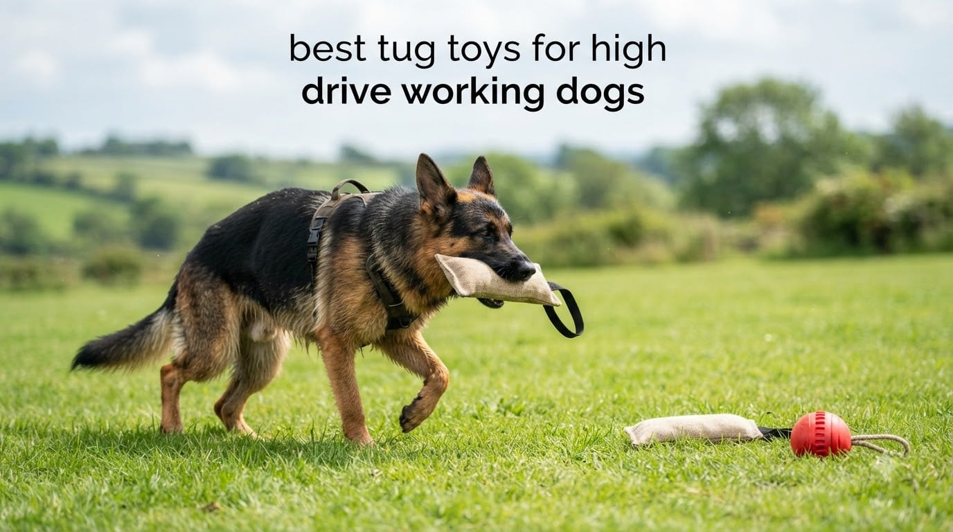 best tug toys for high drive working dogs