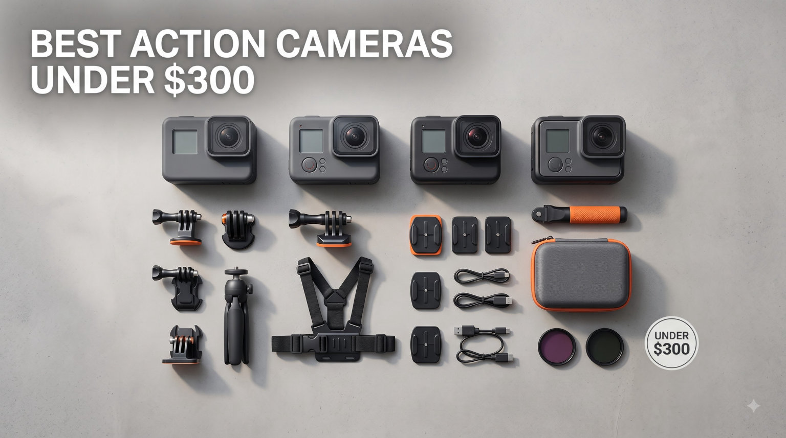 best action cameras under $300