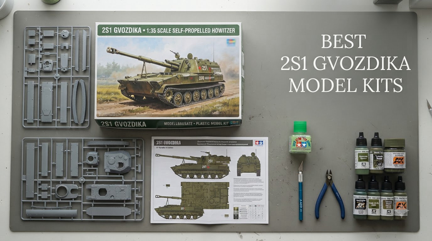 best 2s1 gvozdika model kits