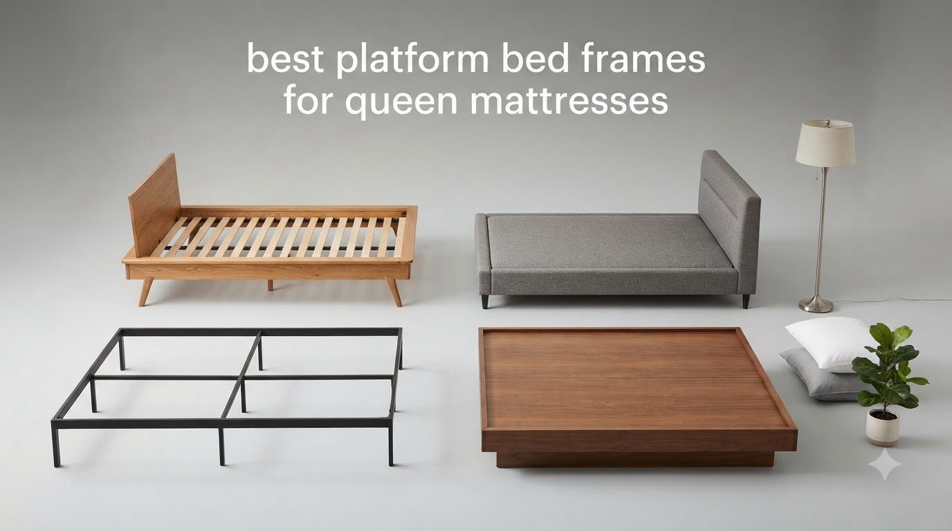 best platform bed frames for queen mattresses