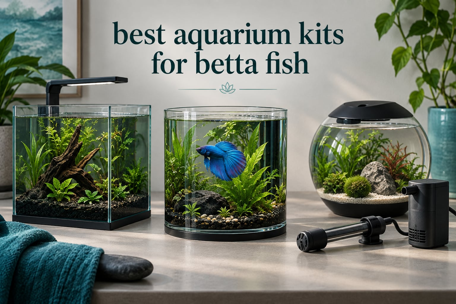 best aquarium kits for betta fish