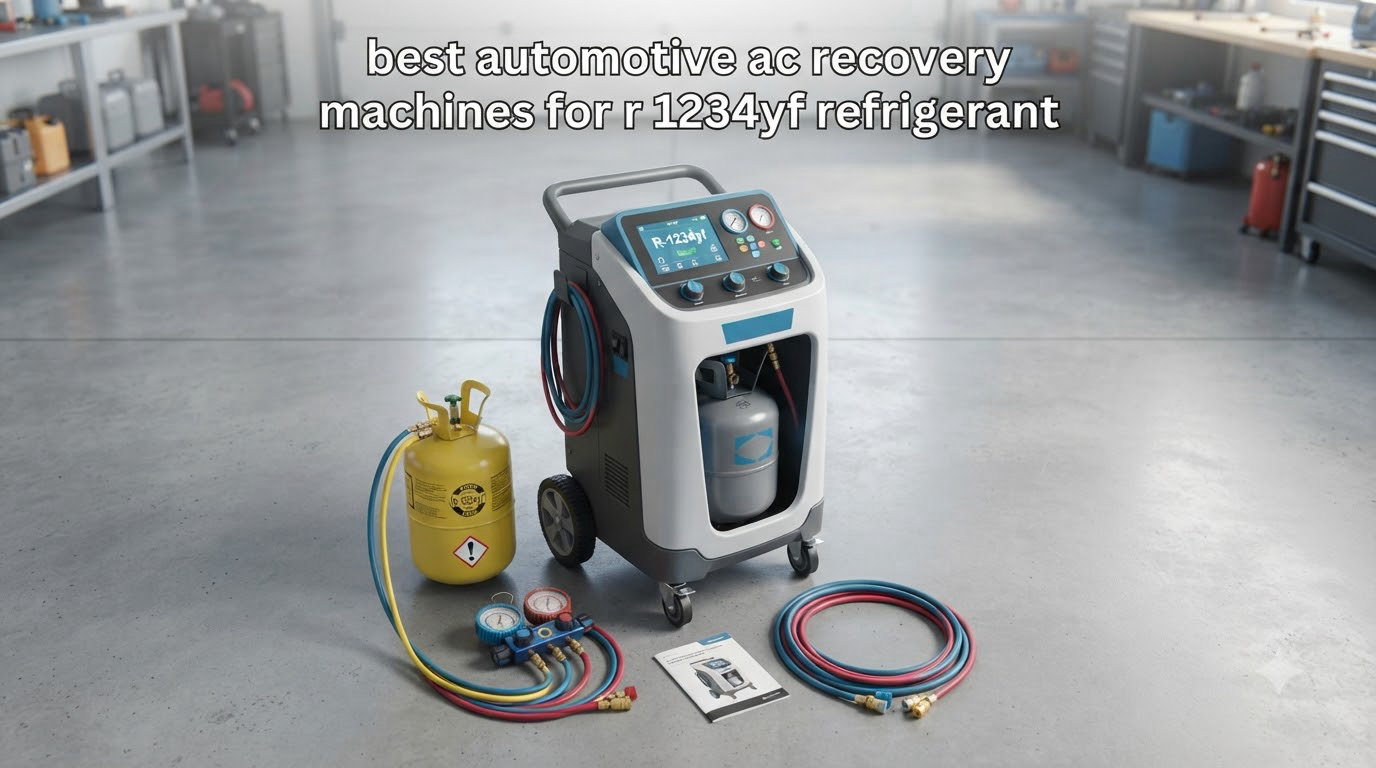 best automotive ac recovery machines for r 1234yf refrigerant