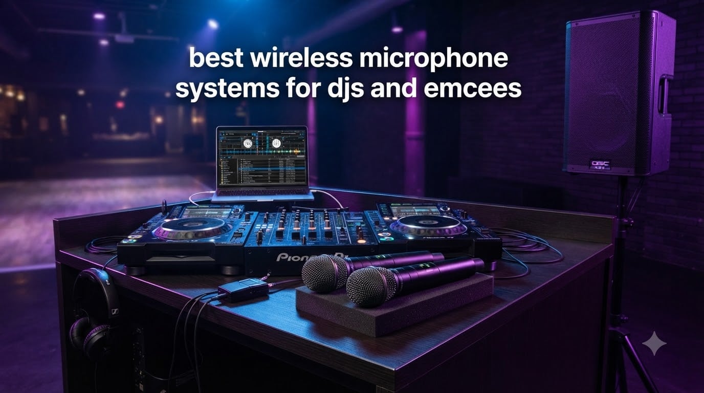 best wireless microphone systems for djs and emcees