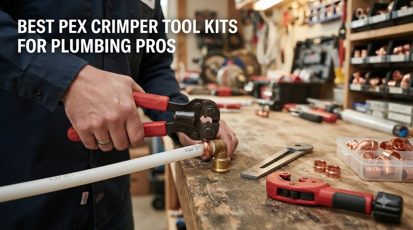 best pex crimper tool kits for plumbing pros