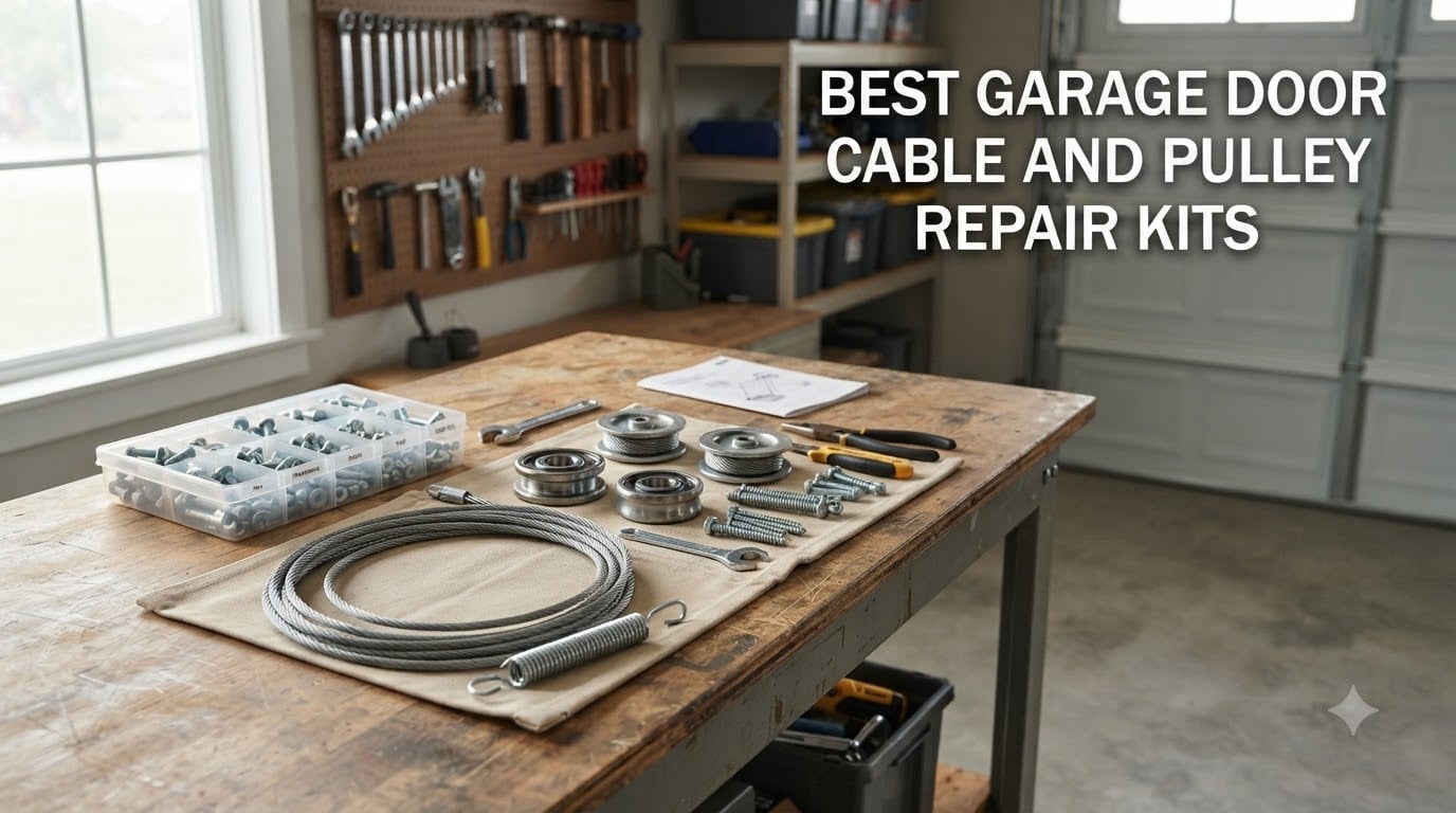 best garage door cable and pulley repair kits