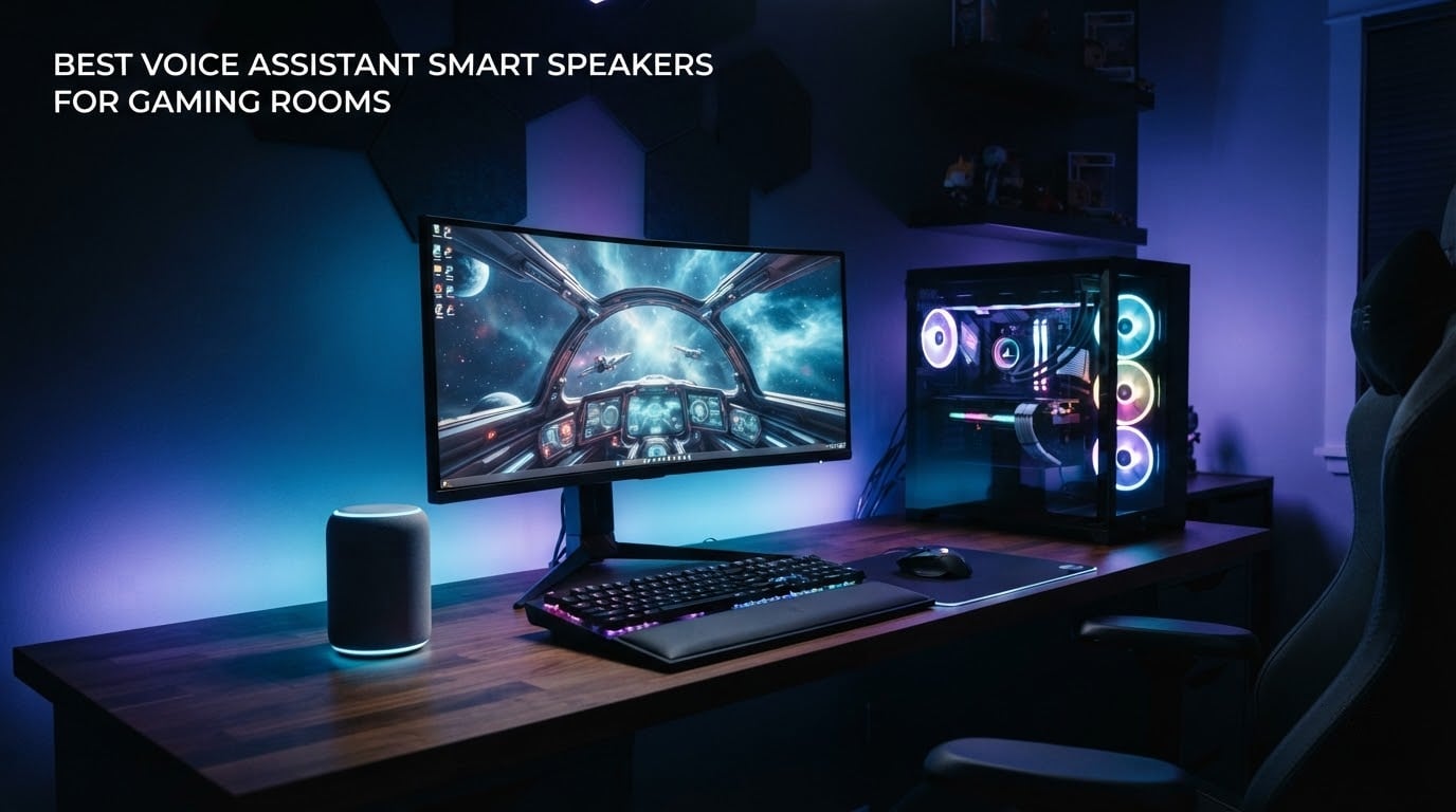 best voice assistant smart speakers for gaming rooms