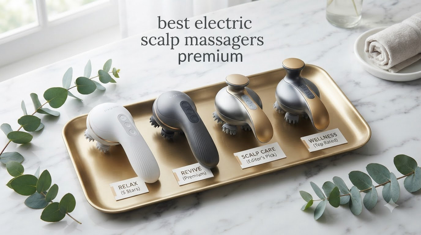 best electric scalp massagers premium