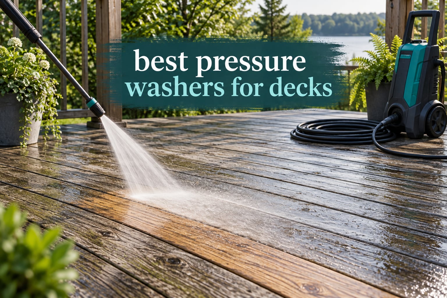 best pressure washers for decks