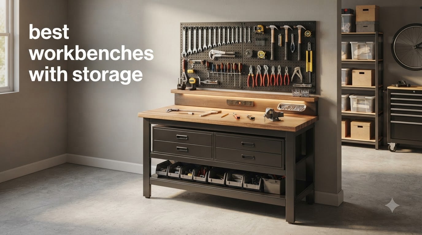 best workbenches with storage