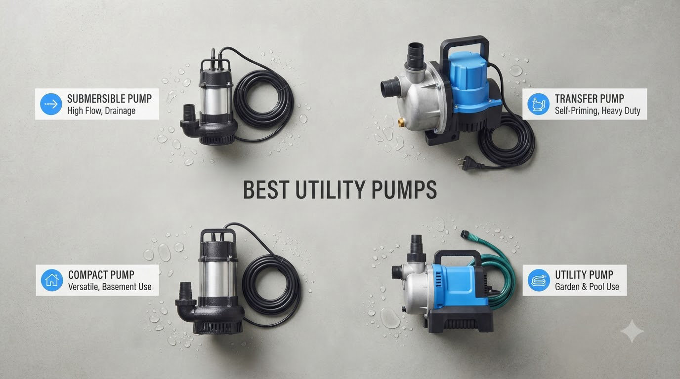 best utility pumps