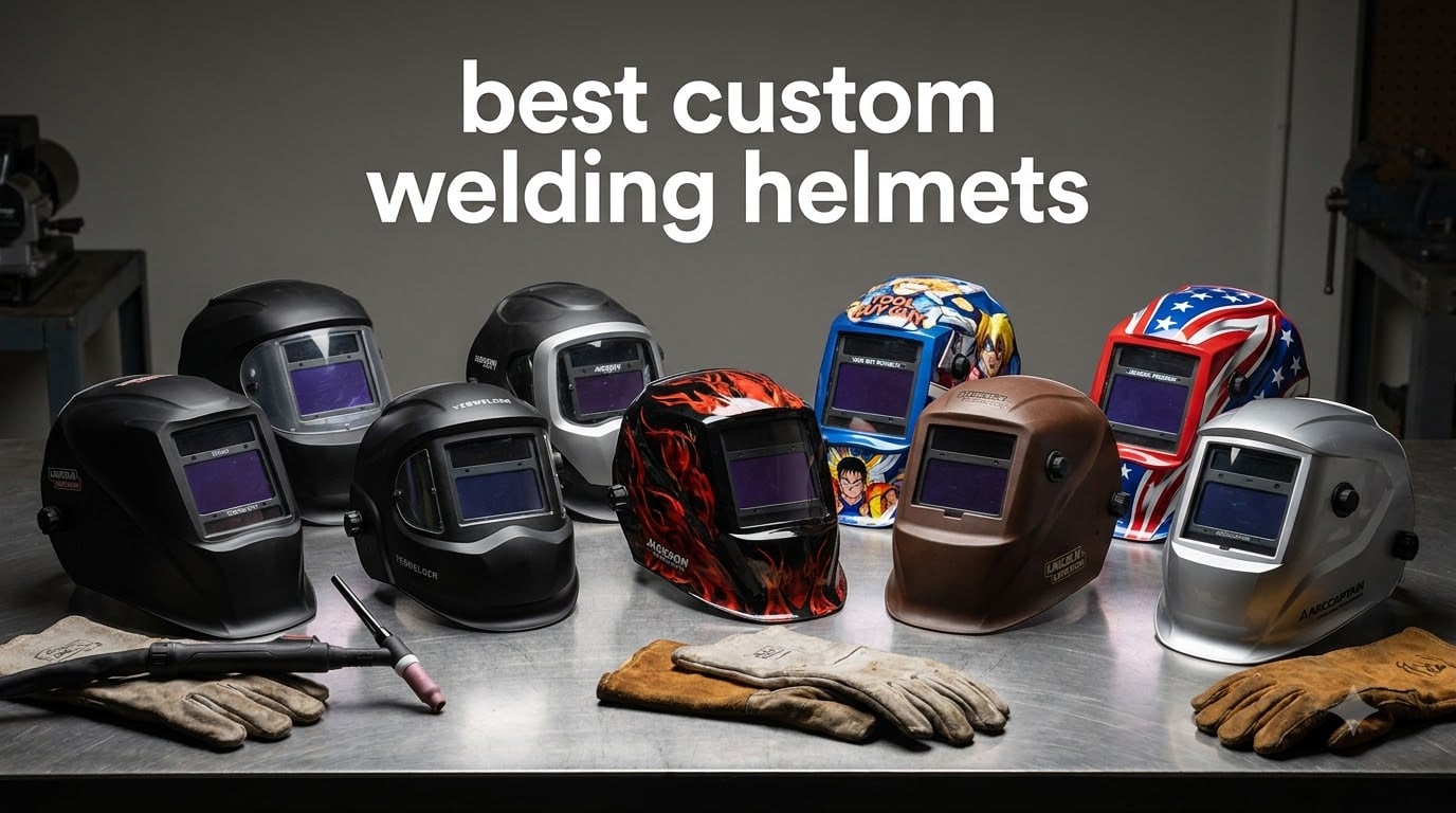 best custom welding helmets