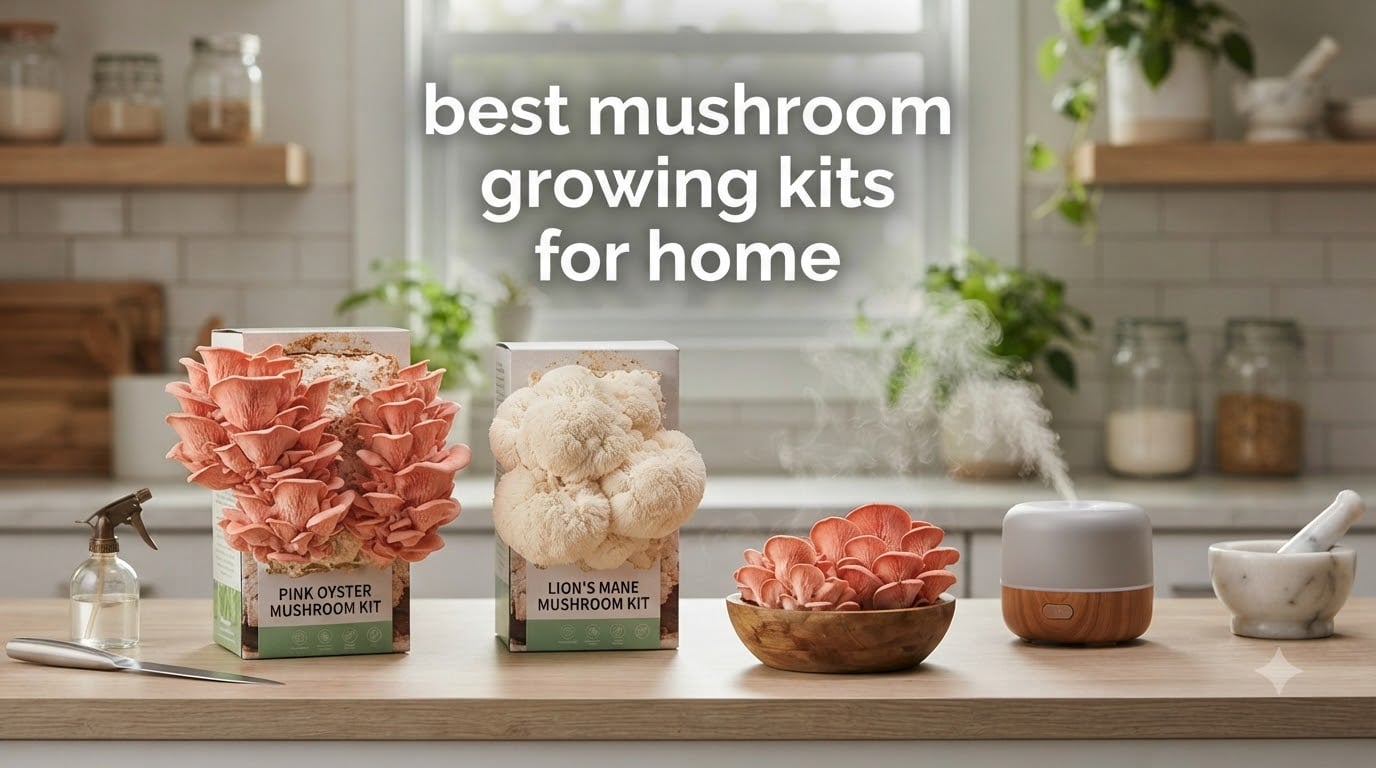 best mushroom growing kits for home