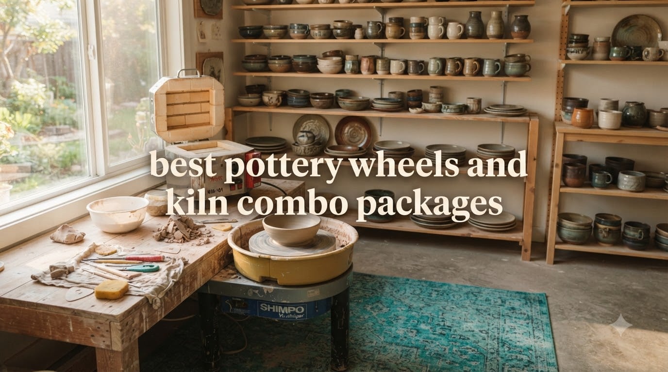 best pottery wheels and kiln combo packages