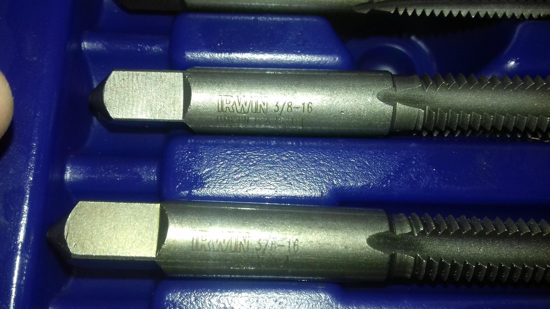 IRWIN Tools 76 Piece Machine Screw/Fractional/Metric Tap and Hex Die Super Set (26376) customer photo 2