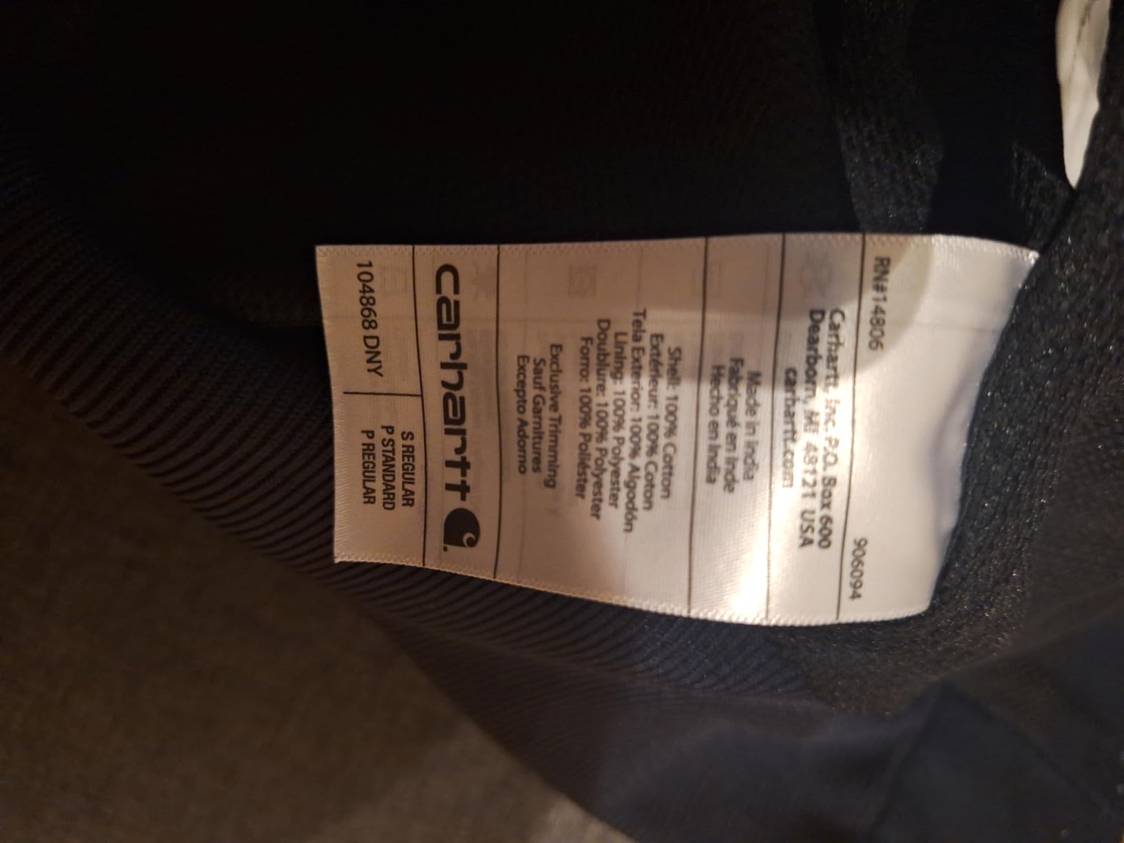 Carhartt Men's Loose Fit Firm Duck ThermalLined Active Jacket customer photo 1