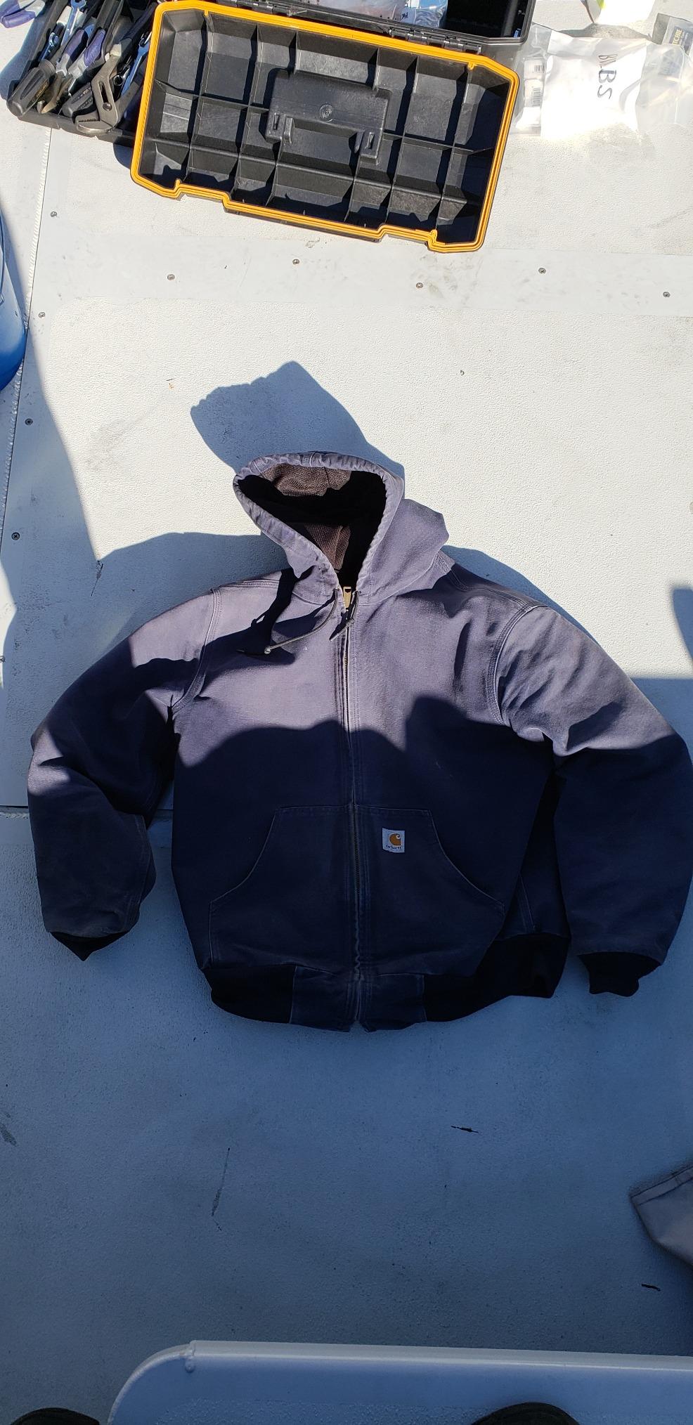 Carhartt Men's Loose Fit Firm Duck ThermalLined Active Jacket customer photo 2
