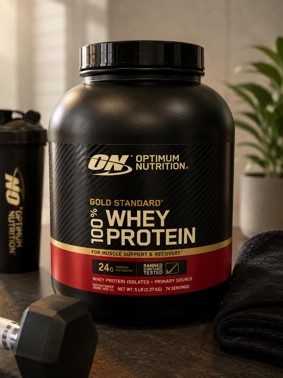 Optimum Nutrition Gold Standard Whey customer photo 2
