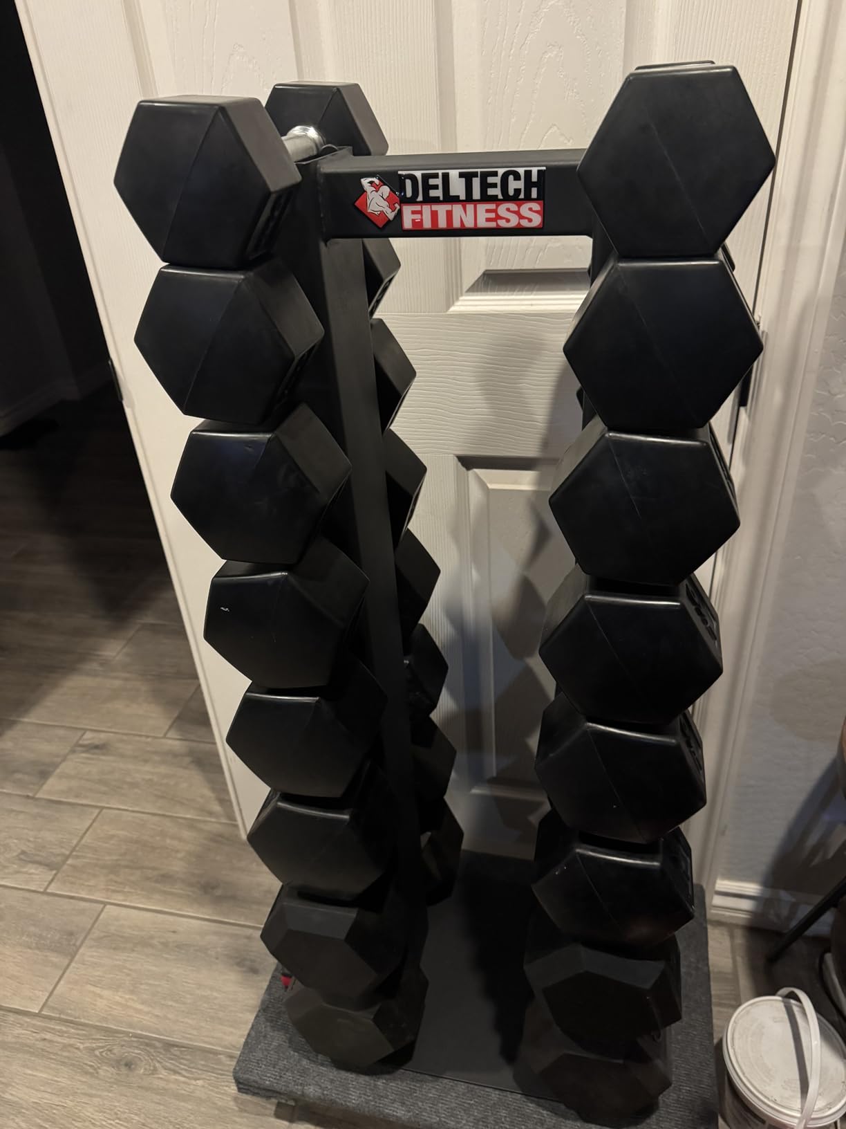 DF5200-8 Pair Vertical Dumbbell Rack by Deltech Fitness customer photo 1