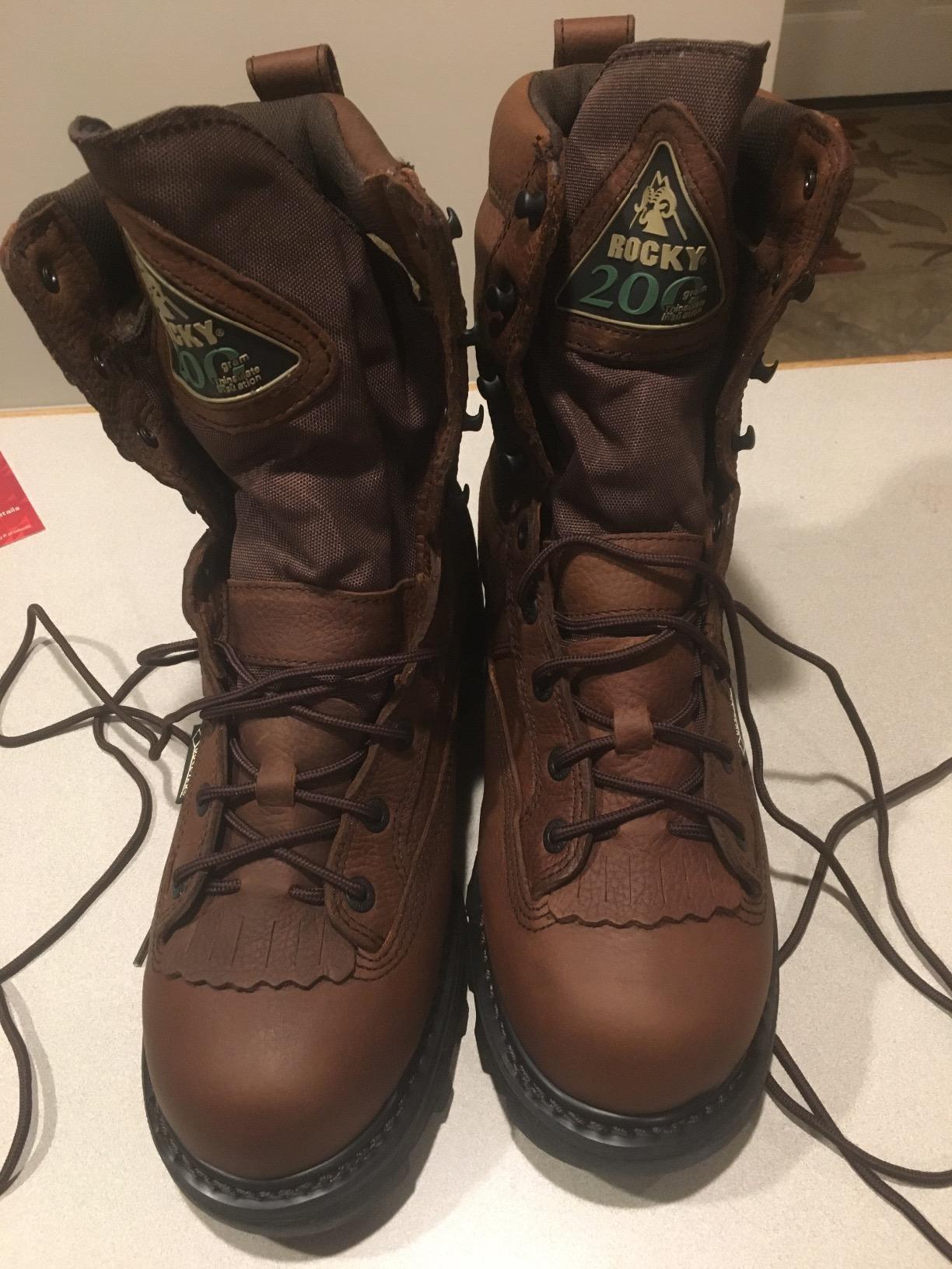 ROCKY Men's Rocky Bearclaw Gore-tex® Waterproof 200g Insulated Outdoor Boot customer photo 2