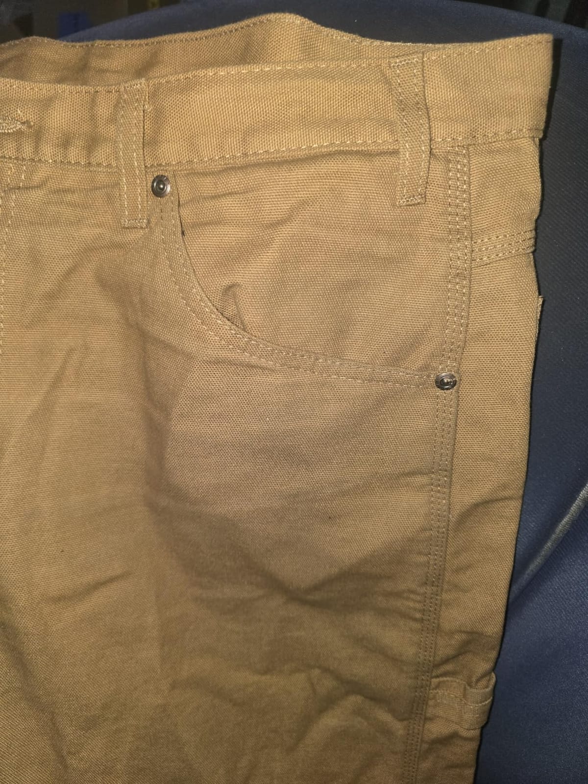 Dickies Men's Relaxed Fit Heavyweight Duck Carpenter Pants customer photo 1
