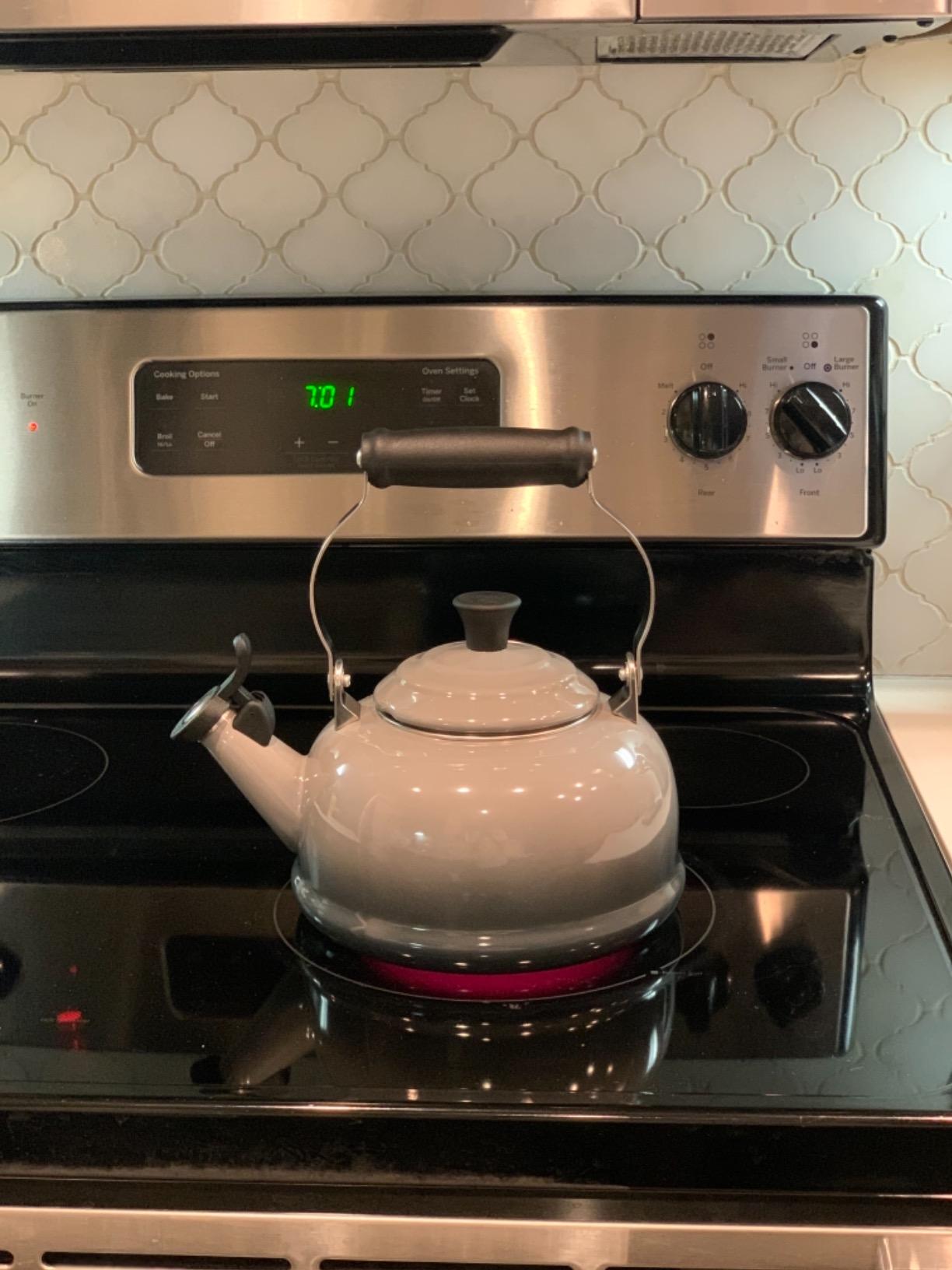 Le Creuset Whistling Tea Kettle customer photo 2