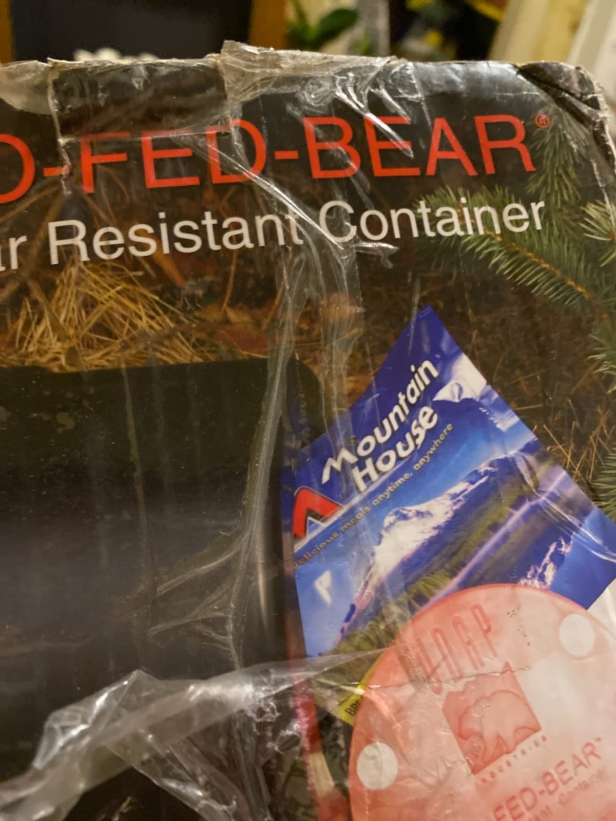 Udap BRC No-Fed-Bear Food Container Bear Resistant Black/Red customer photo 1