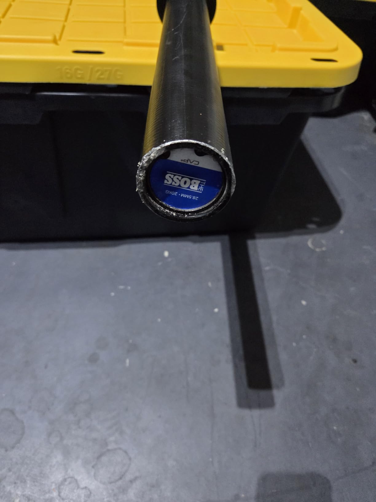Cap Pro Series 7FT Olympic Barbell, Weightlifting Bar for Strength Training customer photo 1