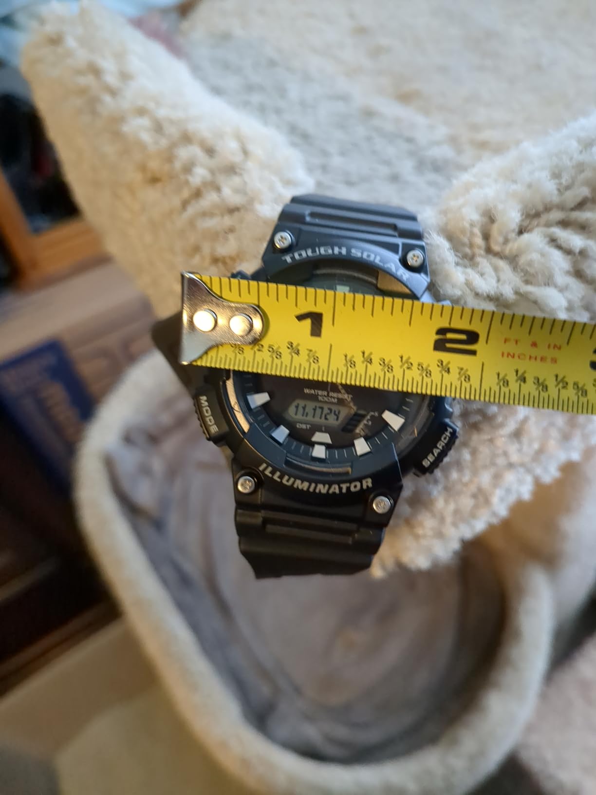Casio AQS800W Series | Analog Digital Watch | 100M WR | Solar Powered | 1/100 SEC Stop Watch | 6-Language Day of The Week Indicator | Countdown Timer | LED Light | Multi Alarm customer photo 1
