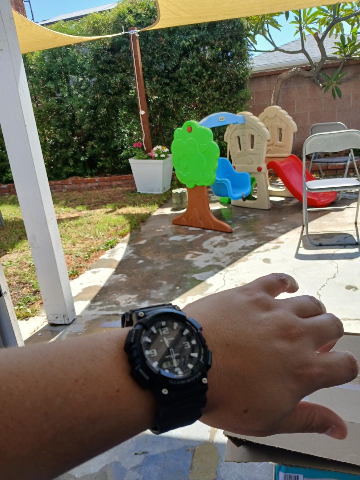 Casio AQS800W Series | Analog Digital Watch | 100M WR | Solar Powered | 1/100 SEC Stop Watch | 6-Language Day of The Week Indicator | Countdown Timer | LED Light | Multi Alarm customer photo 2