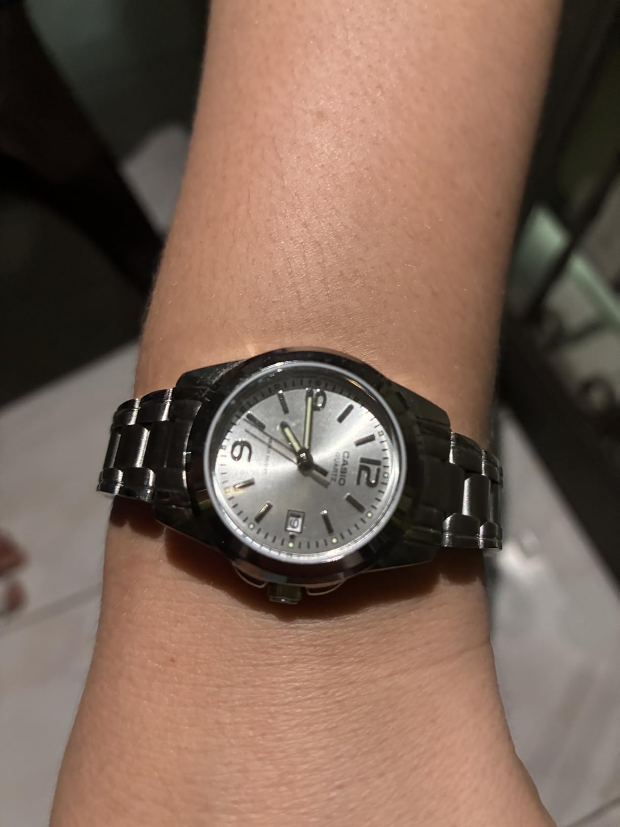 Casio Women's LTP1215A-7ACR Stainless Steel Watch customer photo 2