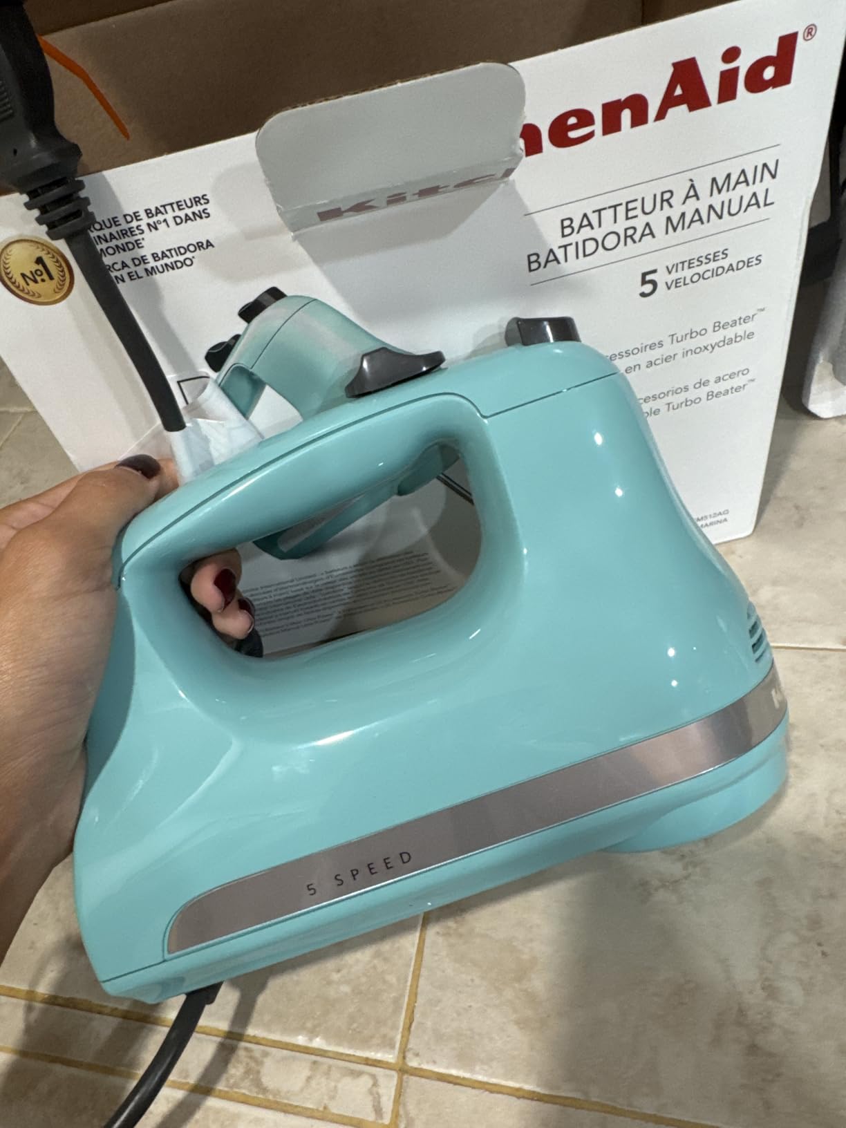 KitchenAid Hand Mixer KHM512 customer photo 1
