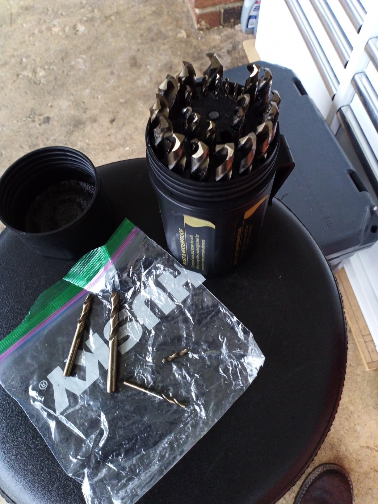 Drill America - DWD29J-CO-PC 29 Piece M35 Cobalt Drill Bit Set in Round Case (1/16