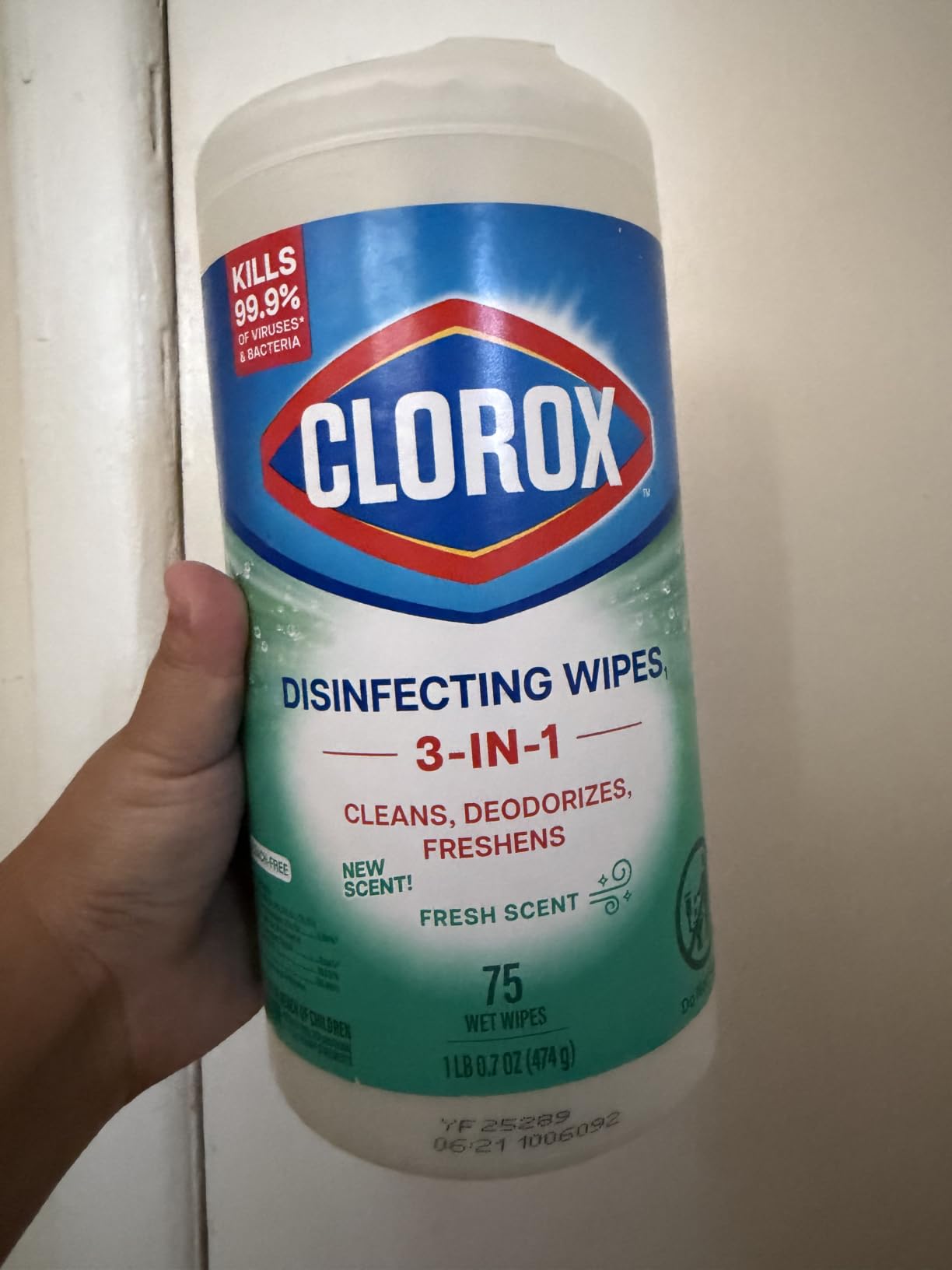 Clorox Disinfecting Wipes Cleaning Variety Pack, 75 Count, 3 Pack customer photo 1