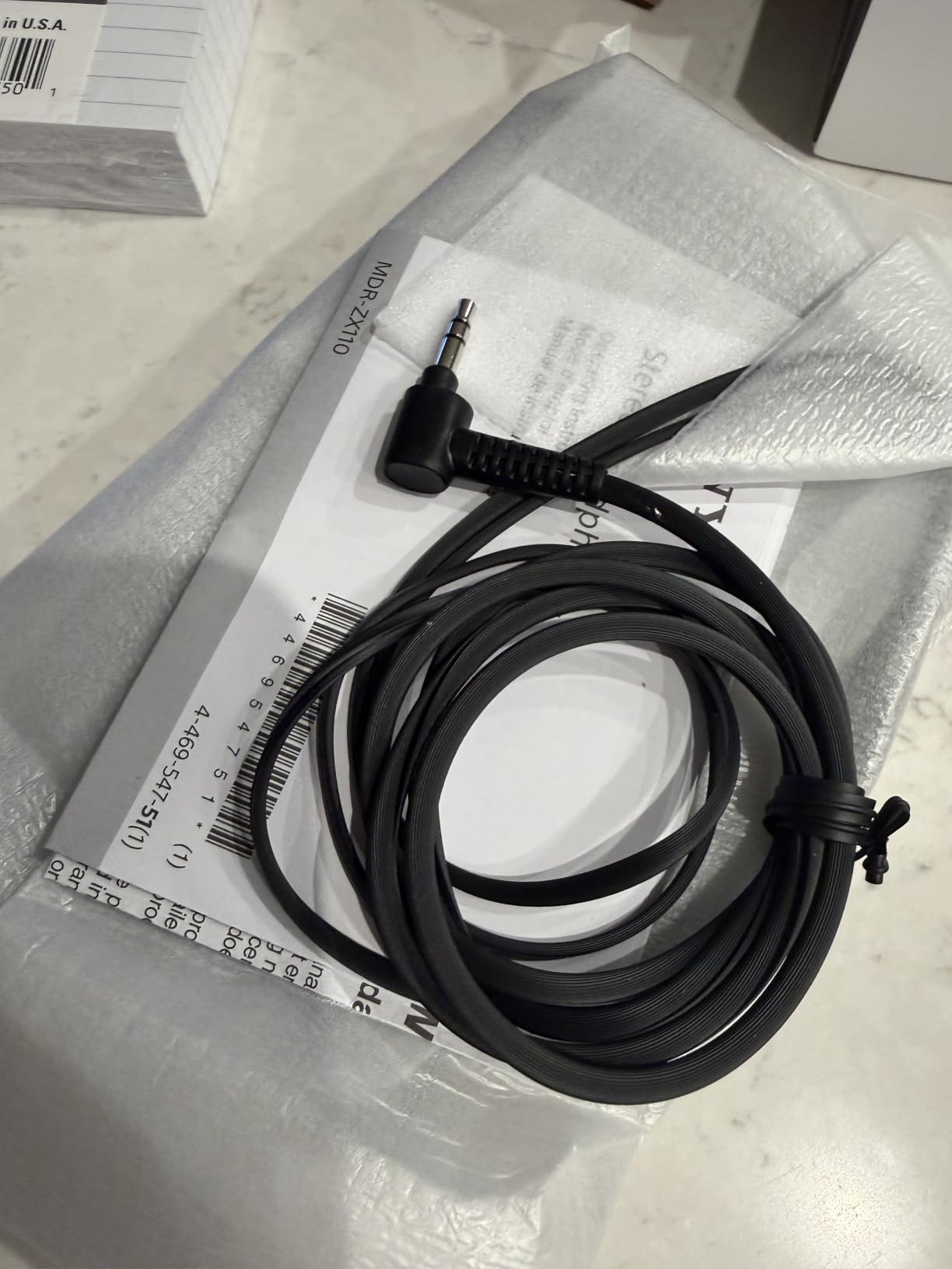 Sony ZX Series Wired On-Ear Headphones, Black MDR-ZX110 customer photo 2