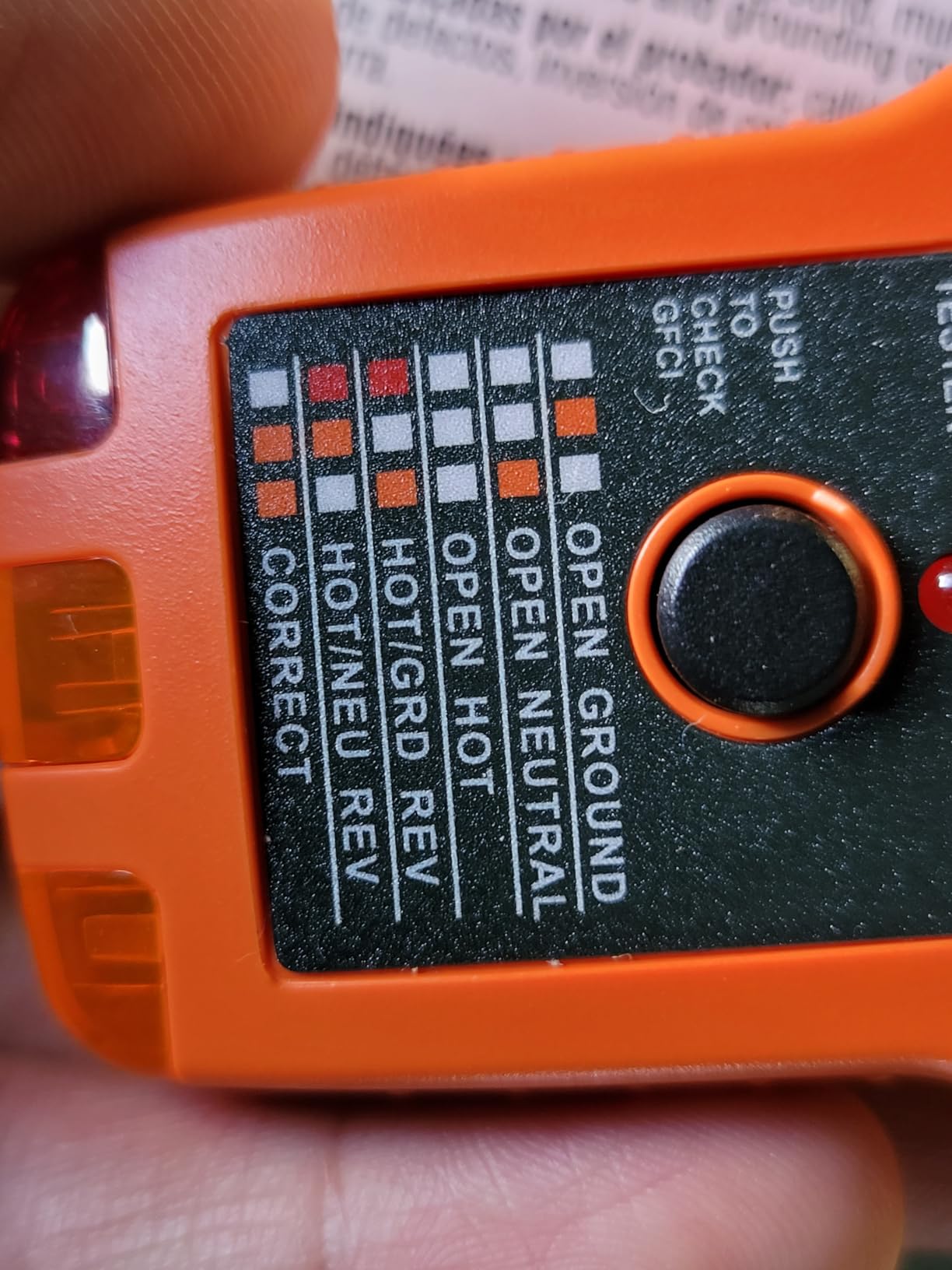 Klein Tools RT210 Outlet Tester, Receptacle Tester for GFCI / Standard North American AC Electrical Outlets, Detects Common Wiring Problems customer photo 2