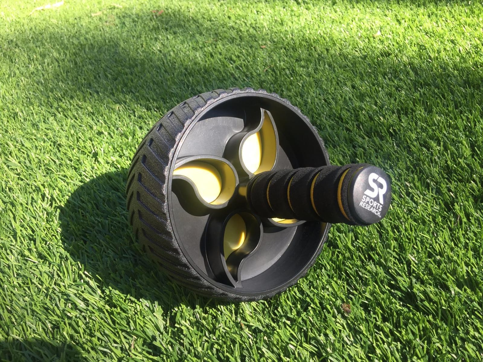 Sports Research® Ab Wheel Roller for Core Strength Training customer photo 2