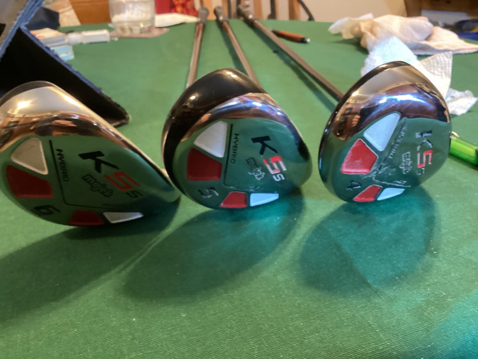 Senior Men’s Majek Golf All Hybrid Complete Full Set, which Includes: #4, 5, 6, 7, 8, 9, PW +SW Senior Flex Right Handed New Utility “A” Flex Club customer photo 1